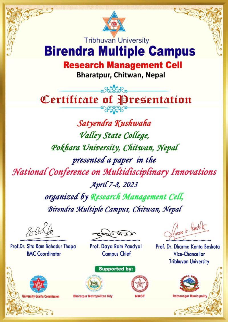 Tribhuvan University, Nepal